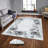 Stylish Woven Carpet, 5.2 x 7.5 Feet | 100% Polyester, 0.3 in Pile Height, Antibacterial, Non-Slip PVC Dot Underside | Machine Washable, 3D Digital Print | Perfect for Living Room, Bedroom & Home Décor-1316434627