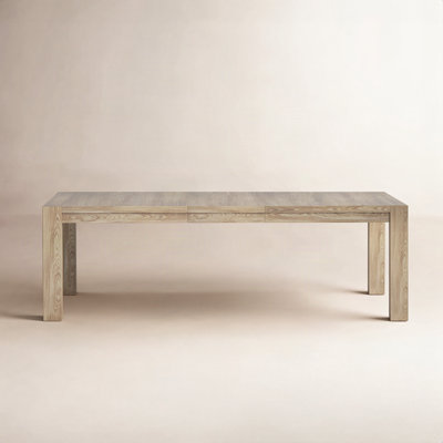 Laroche 84" Extendable Oak Dining Table