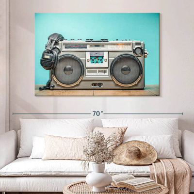Boombox et écouteurs Abarca Vintage
