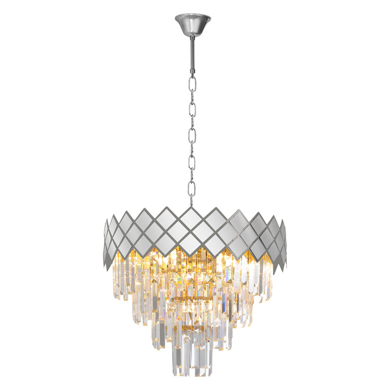 Carisma 9 - Light Novelty Chandelier, Silver