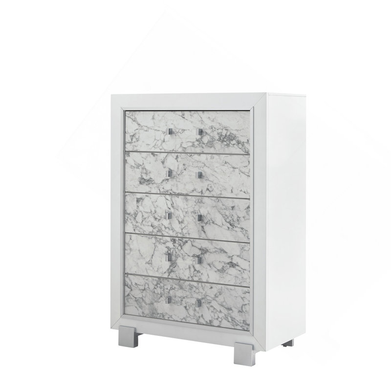 SKYE MARBLE WHITE CHEST