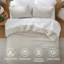 Ensemble de couette Bedsure King 3 pièces, prélavé, beige doux, couette légère et confortable avec taies d'oreiller pour chambre à coucher