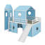 Lit mezzanine simple avec glissade et tour-118020719