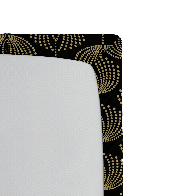 Drap-housse à motif géométrique Ambesonne, Drap-housse de taille très grand