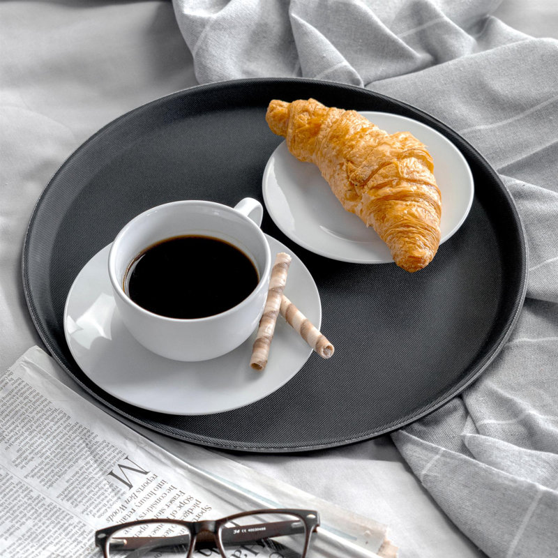 Argon Tableware Plastic Tray, 2cm H x 35cm W x 35cm L