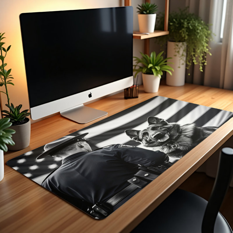 Polyester Desk Pad, 23.6x13.8