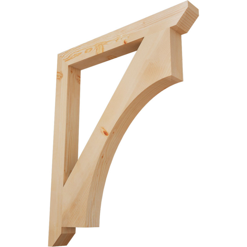 Support en bois Westlake, Sapin de Douglas, H 44 po x l 3,5 po x P 36 po