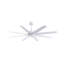Ariella - Eight Blade Ceiling Fan - Brushed Brass Finish - Matte Black Blades-1855432161-1855432163