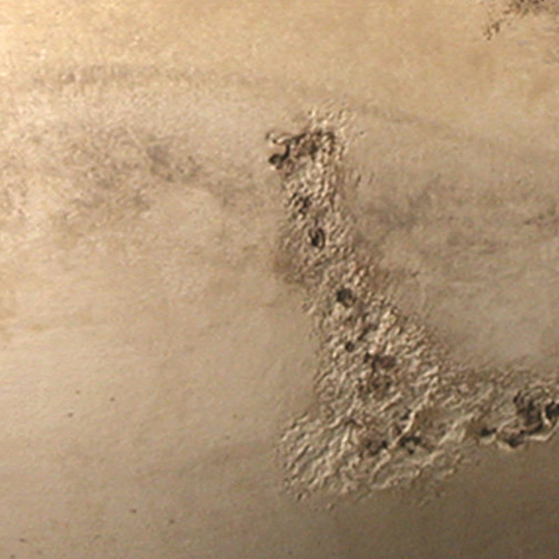 Rana Ceramic Flush Mounted Sconce, Greco Travertine