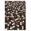 Tapis brun chocolat Jed