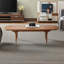 Table basse simple en buis massif