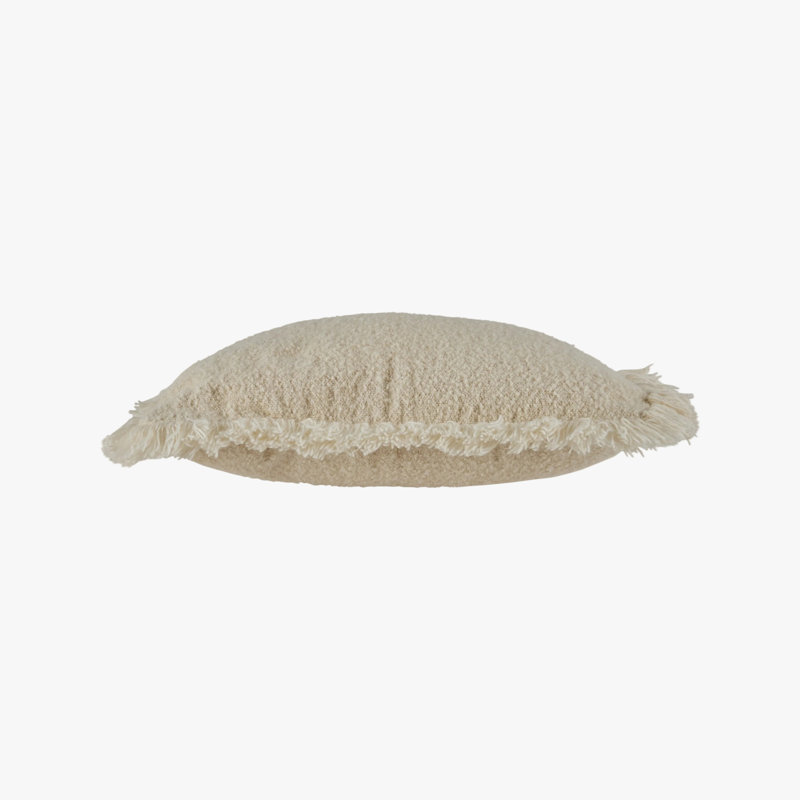 Anaya Pillow Cover & Insert, Ivory
