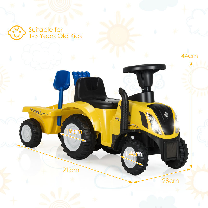 VillaGrove Zoomie Kids Pedal Ride On Toy