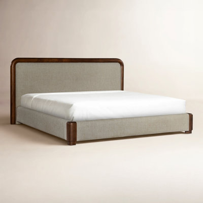 Yuki Upholstered Sleigh Bed