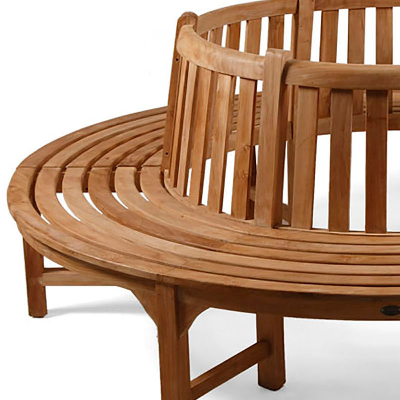 Lindsay Solid Wood Teak Outdoor Bench