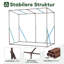 Chadley 6.5 Ft W x 2.5 Ft D Growing Rack-1257793694