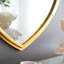 Miroir de décoration murale 23,7 x 42,8 po