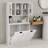 Tall Bathroom Cabinet With 2 Adjustable Shelves