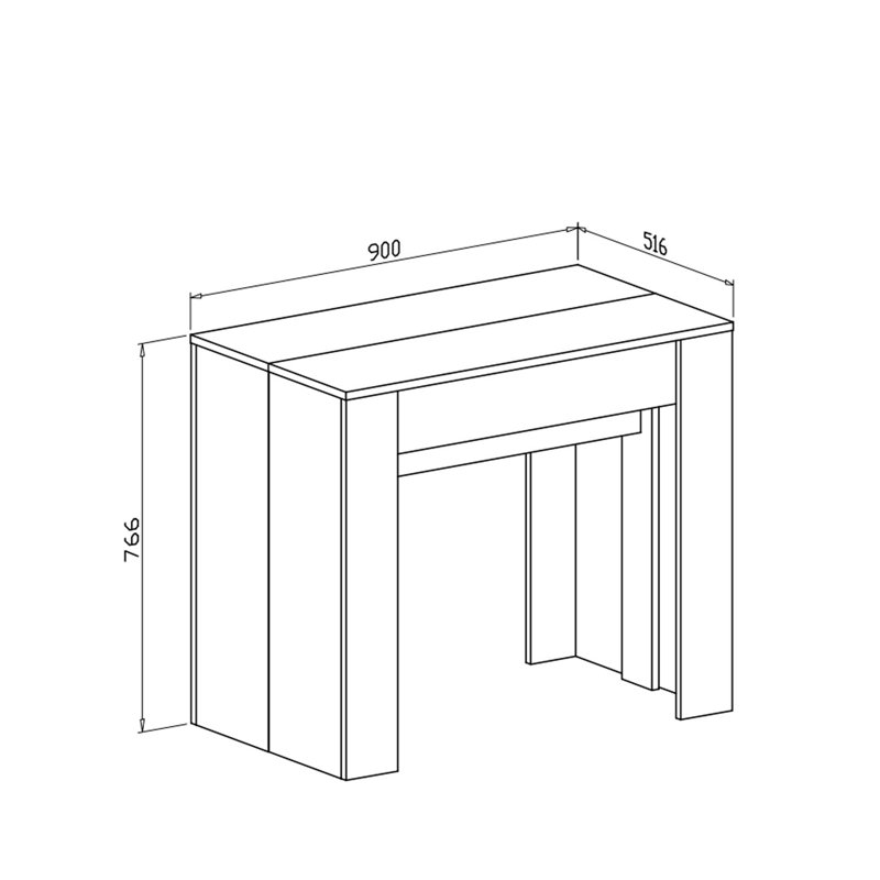 Ellis-Jay Extendable Dining Table