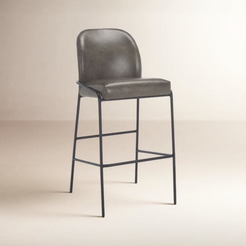 Tabouret de bar et de comptoir Barrington, Gris, Tabouret de bar (siège d'une hauteur de 30 po)