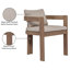 Chaise d'extérieur rembourrée en tissu Newport Glenmore-549192826