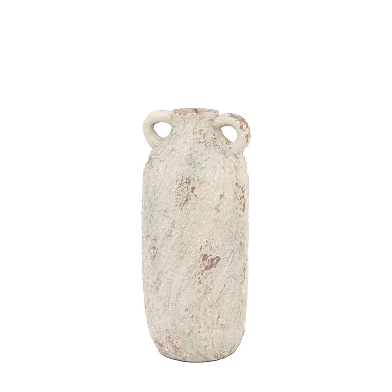 Metal Table Vase, 30 H x 30 W x 13 D cm