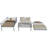 Heavy Duty Bunk Bed With Trundle,twin Over Twin Metal Bunk Bed With Safety Guardrails & Ladder,bunk Beds Frame For Kids, Teens, Adults，no Box Spring Required-107333314