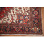 Tapis géométrique rouge 6 x 9