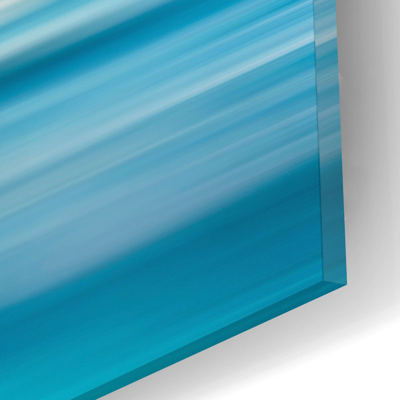 Art mural en verre Ebern Designs, H 12 po x l 12 po x P 0,13 cm