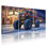 Ensemble de 3 reproductions d'art sur toile