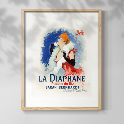 La Diaphane Framed Print - Solid Wood