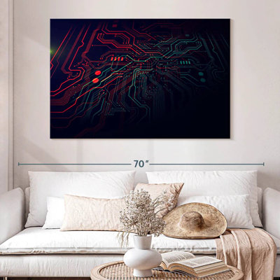 Keiri Glowing Circuit Board