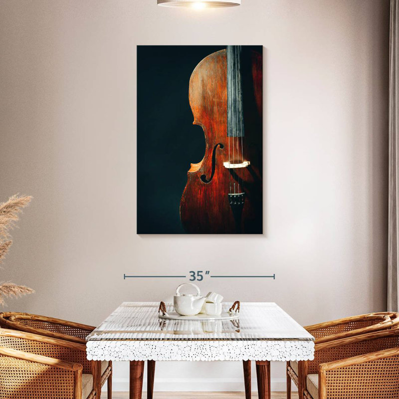 Abarca Classical Old Cello, 45" H x 30" W