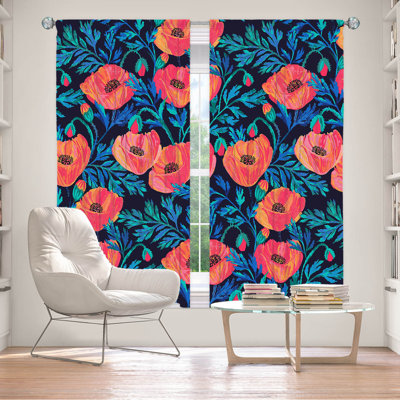 Delaughter Room Darkening Curtain Pair