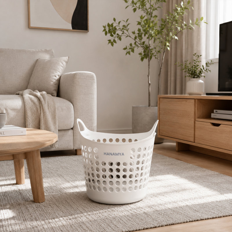 2 Pack Plastic Basket Set