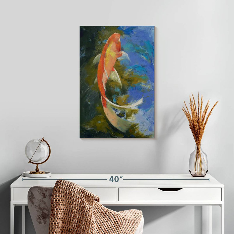 Brampt Butterfly Koi, 24" H x 16" W