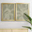 «White Ribbon on Celadon I», ensemble de 2 peintures sur toile encadrées-1370115107-1370115106