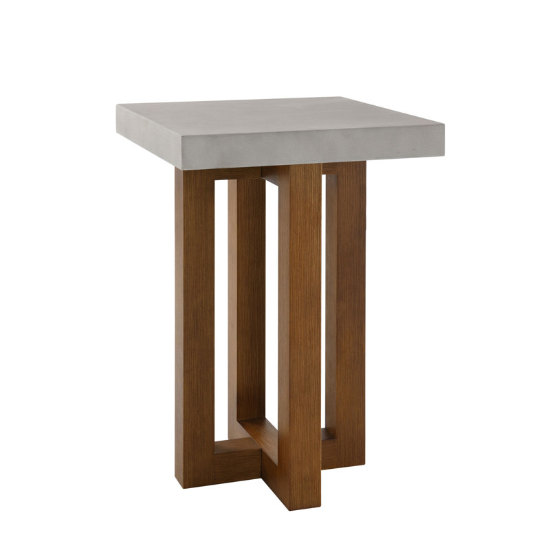 Charming Rustic Side Table With Versatile Storage And Stylish Appeal