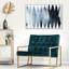 «Abstract Paradise Found Mute», reproduction d'art sur toile-51279355-51279364