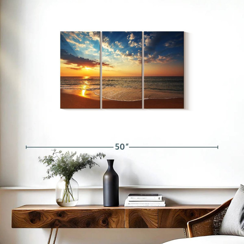 Gillard Seashore Sunrise, H 20 po x l 33 po