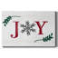 Joy, flocon de neige, toile tendue avec châssis-724861457
