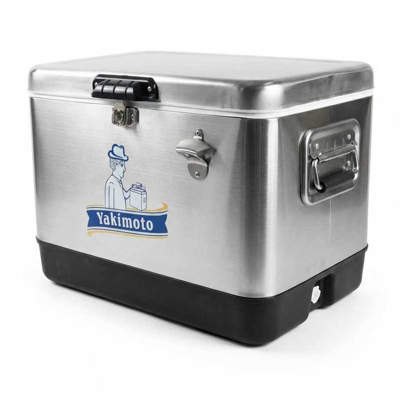 Glacière en acier inoxydable Yakimoto
