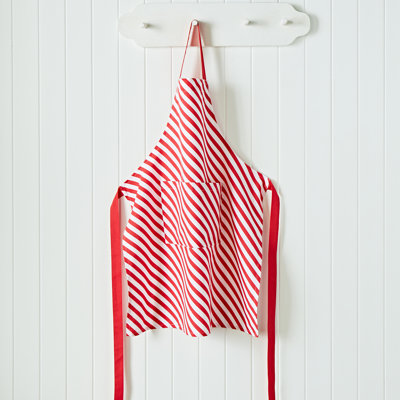 Christmas Candy Cane Cotton Kitchen Adult Apron
