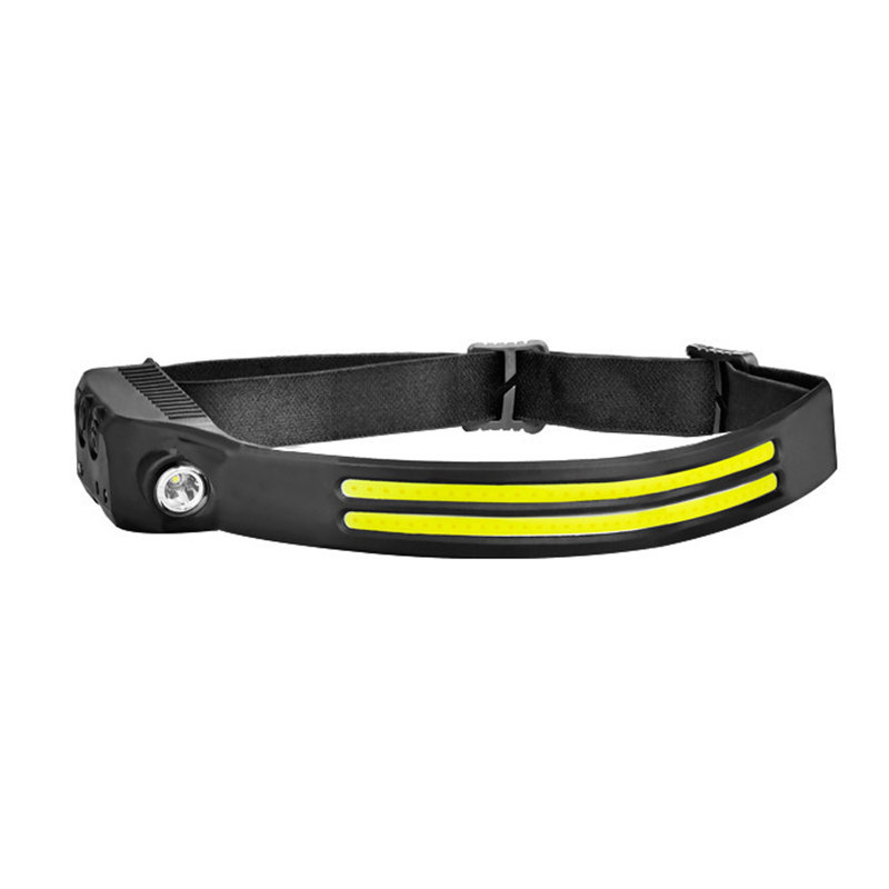 LED Headlamp Flashlight Inductive Switch