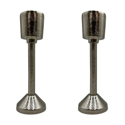 Bougeoir de table en aluminium