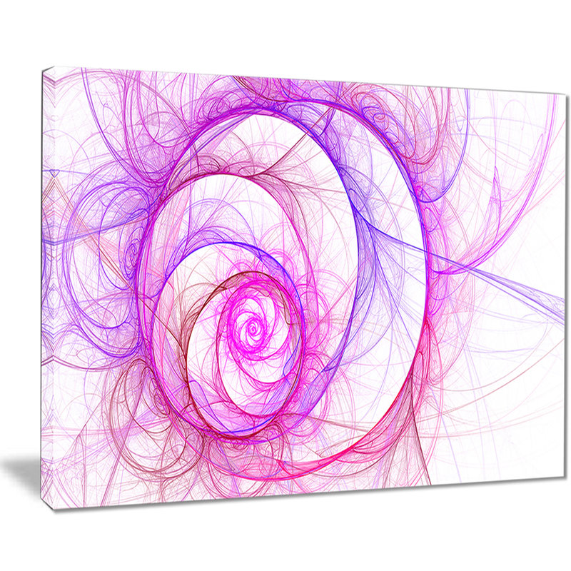 Motif de fleur rose exotique - impression sur toile tendue, H 30 po x l 40 po x P 1 po