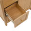 Meuble-lavabo en bois massif de 30 po avec lavabo intégré et portes à fermeture douce, armoire en bois moderne autoportante avec tiroir et rangement ouvert-125098580