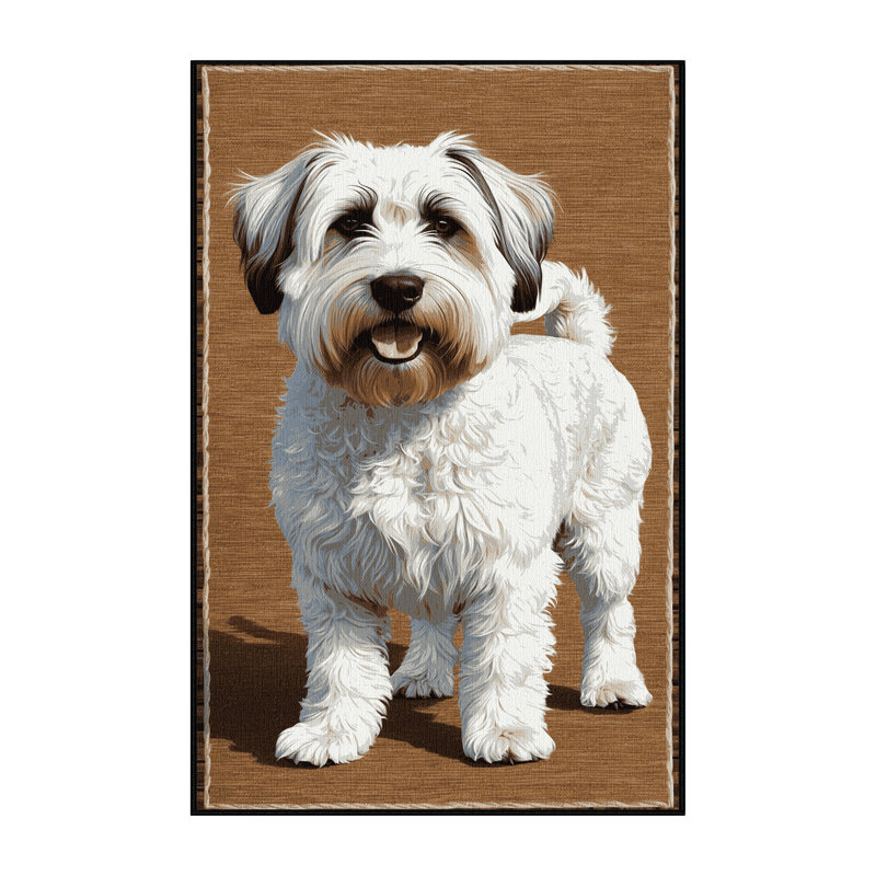  Tapis lavable pour chiens Kuvasz, Rectangle 5 pi x 7 pi