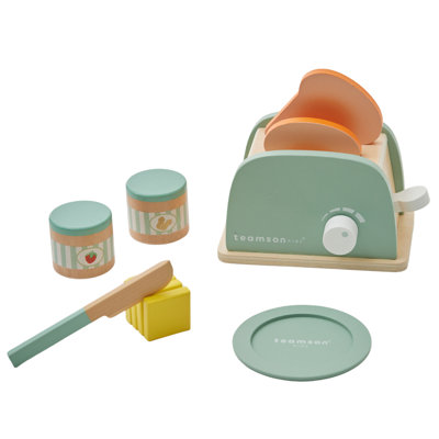 Teamson Kids Little Chef Frankfurt Play Toaster Set
