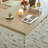 Elegant Quality Walnut Storage Dining Table Set-106235494